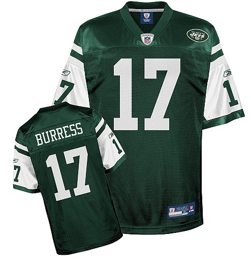 Jets #17 Plaxico Burress Green Stitched NFL Jersey Jets #17 Plaxico Burress Green Stitched NFL Jersey