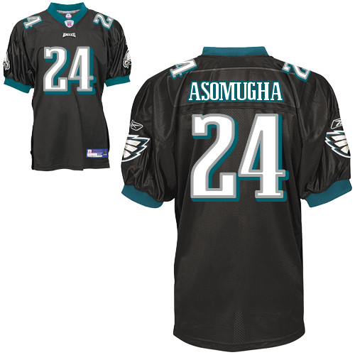 Eagles #24 Nnamdi Asomugha Black Stitched NFL Jersey Eagles #24 Nnamdi Asomugha Black Stitched NFL Jersey