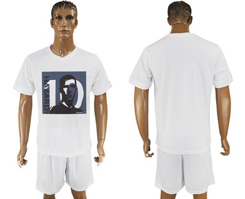Chelsea Blank White Soccer Club T-Shirt_1 Chelsea Blank White Soccer Club T-Shirt_1